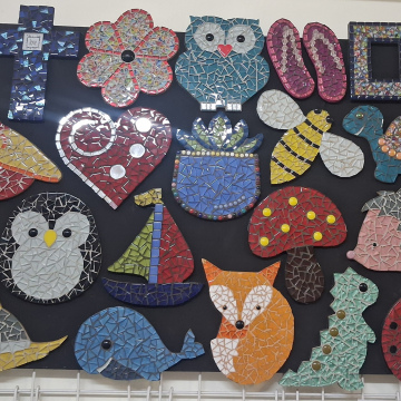 Ready-made mosaic kit